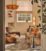 Camden™ Walnut Velvet Accent Chair