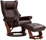 Morgan Swivel Recliner Chair With Ottoman