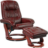 Morgan Swivel Recliner Chair With Ottoman