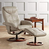 Morgan Swivel Recliner Chair With Ottoman