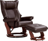 Morgan Swivel Recliner Chair With Ottoman