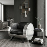 Aviator Turbine Club Chair angled view