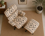 Handmade Wool Lounge Chair – Luxury Bohemian Seating
