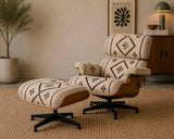Handmade Wool Lounge Chair – Luxury Bohemian Seating