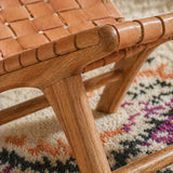 Handcrafted Solid Wood Accent Chair